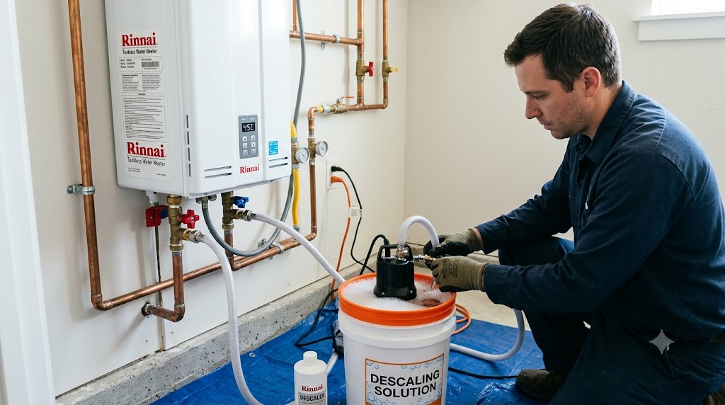 How to Descale a Rinnai Tankless Water Heater